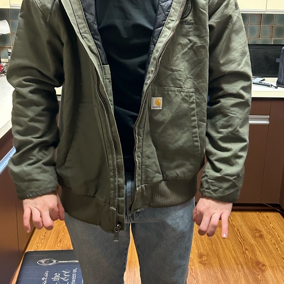Carhartt Olive Detroit Jacket MINT - Picture 5 of 9